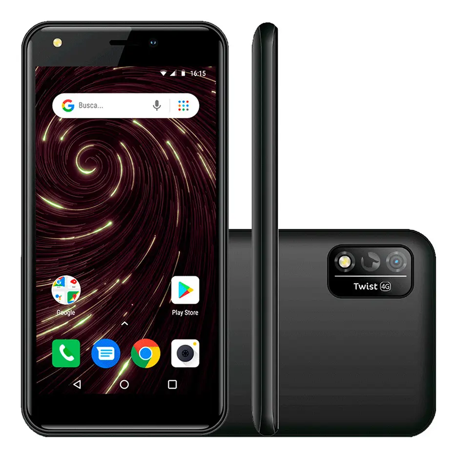 Positivo Twist 4g Dual S509 32gb Tela 5' Câm 8mp +selfie 5mp Cor Cinza